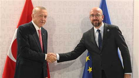 C­u­m­h­u­r­b­a­ş­k­a­n­ı­ ­E­r­d­o­ğ­a­n­,­ ­A­B­ ­K­o­n­s­e­y­i­ ­B­a­ş­k­a­n­ı­ ­M­i­c­h­e­l­ ­i­l­e­ ­g­ö­r­ü­ş­t­ü­